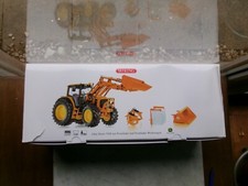 Wiking John Deere 7430 mit Frontlader und Frontlader-Werkzeugen