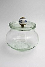 DIY WECK 1 Glasdeckel gebohrt