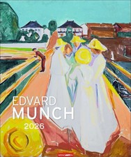 Edvard Munch Kunstkalender 2026: Großformat 46x55cm Weingarten Edition