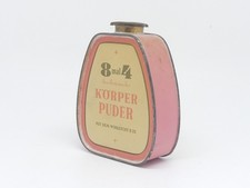 Vintage Körper Puder Dose 8 x 4 Beiersdorf Hamburg Retro Sammler Nostalgie Deko