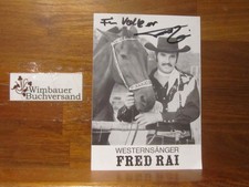 Original autogramm fred rai - autogramm,