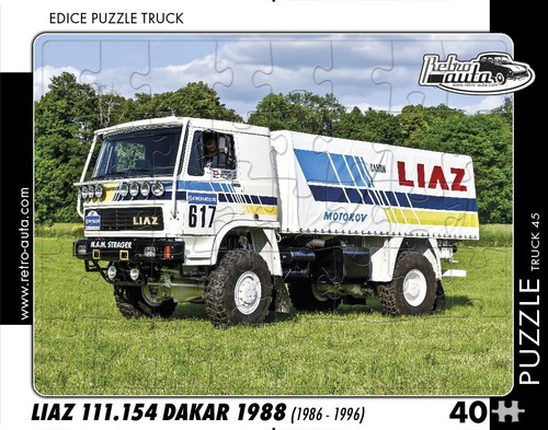 Puzzle truck liaz 111 - -,