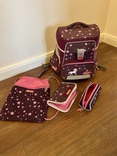 Step by Step Ranzen Schulranzen Set Einhorn Top Zustand