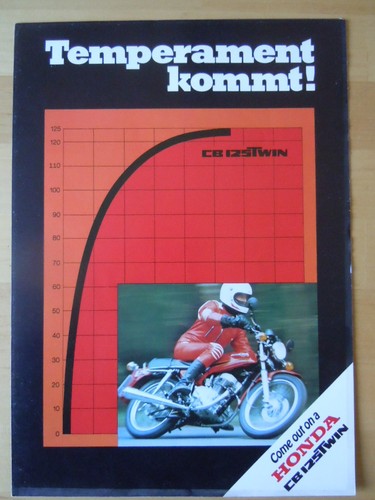 Honda prospekt 1977 cb - ,