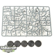 Necrons - 5x Flayed Ones - im Gussrahmen