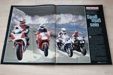 Motorrad 14/1988 Yamaha FZR 1000 mit 100PS besser als...?