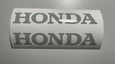 HONDA Aufkleber 20x3cm 2x Sticker Logo KFZ Schriftzug Auto Tuning Motorrad