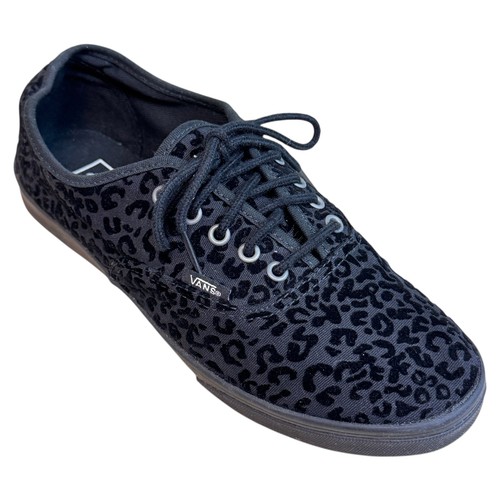 Vans authentic leopard noir - vans,