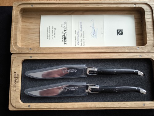 Laguiole aubrac steakmesser - laguiole, en