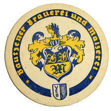 alter  DDR Bierdeckel,  VEB