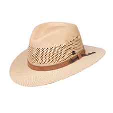 Scippis Original Panama Hut 3H23 Medoro 100 % Paja Toquilla neu Farbe stone