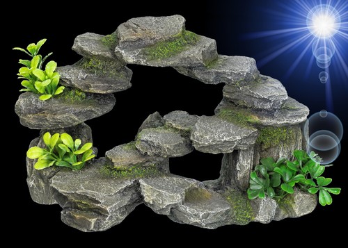 Aquarium terrarium deko - terrarium, 🍀