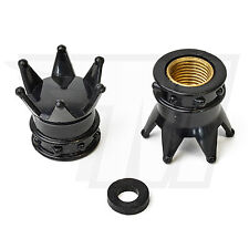 2x Ventilkappe aus Plastik