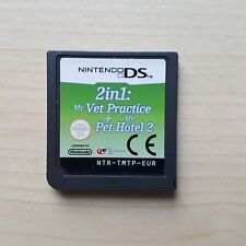 2 in 1 Meine Tierarztpraxis + Meine Tierpension 2 Nintendo DS Spiel NDS Modul