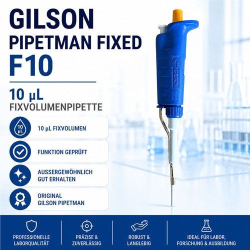 Gilson pipetman fixed f10 - gilson,