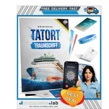 Krimispiel für Erwachsene: Tatort Traumschiff I Mordfall lösen Spiel für 1-6 ...