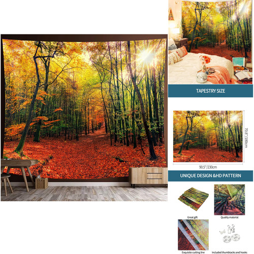 Wandteppich wald - wandteppich,