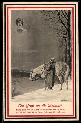 Künstler alfred mailick - künstler-ak,