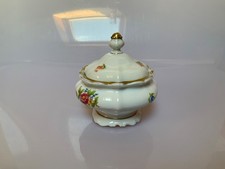 rosenthal pompadour porzellan gold rand bonboniere zuckerdose