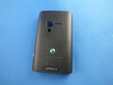 Schwarz Akkudeckel für Sony Ericsson Xperia X10 mini pro U20i Silber Smartphone
