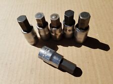 1x Steckschlüssel Nuss 1/2" Innensechskant Inbus 14mm ex Bundeswehr (S16)