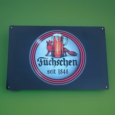 Blechschild Brauerei