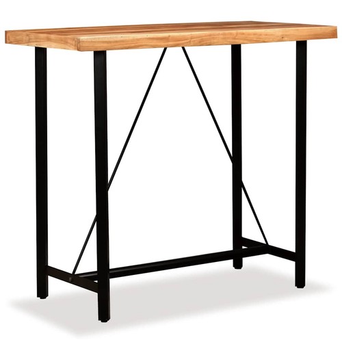 Vidaxl bartisch massivholz - vidaxl,