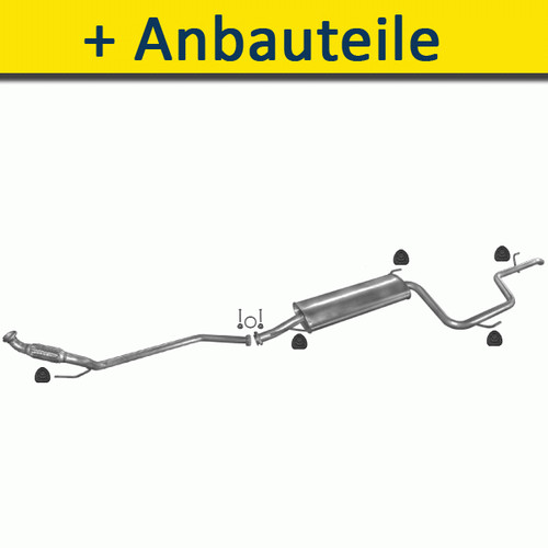 Auspuff auspuffanlage für - auspuff,