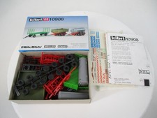 Kibri H0 10908 Bausatz Landwirtschaftliches Anhänger-Set 3-teilig ungebaut OVP