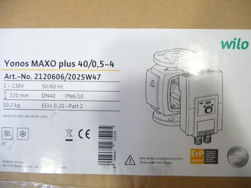 Wilo yonos maxo - 40, /