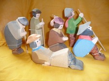 Ostheimer Figur, Figur aus Holz, Hirte für die Krippe