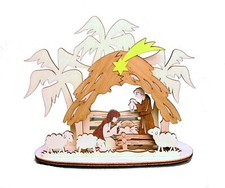 Kuhnert - Teelichthalter - Krippe