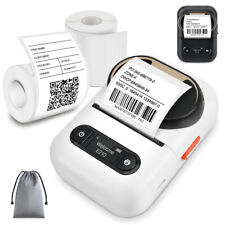 Bluetooth-Etikettendrucker Tragbares Beschriftungsgerät Thermisch für Telefon PC