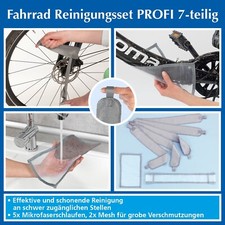 Fahrrad Reinigungsset Profi 7 teilig
