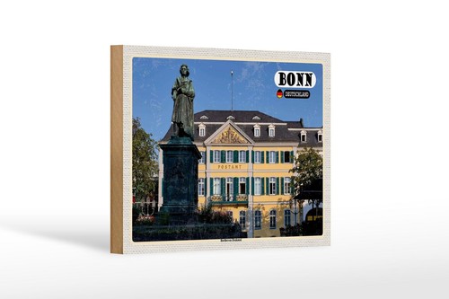 Holzschild städte bonn - städte,