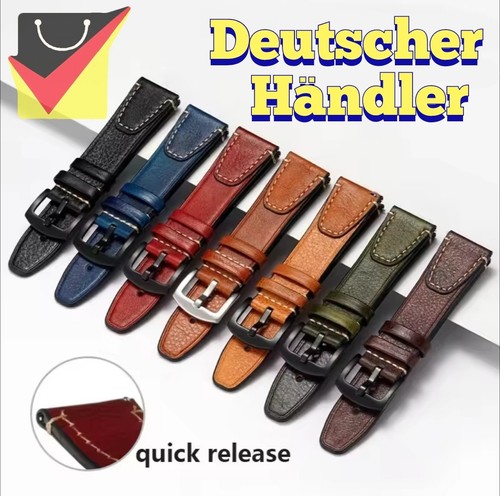 Top echtleder uhrenarmband - top,