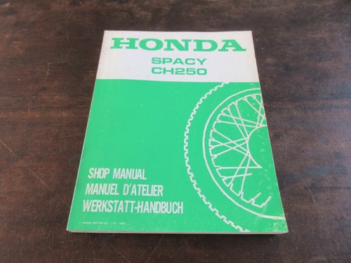 Honda spacy ch250 - spacy, shop