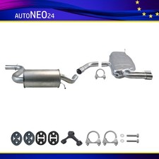 Auspuffanlage für VW GOLF V 2.0 GTI 200PS/230PS ab. Bj. 2004, Auspuff
