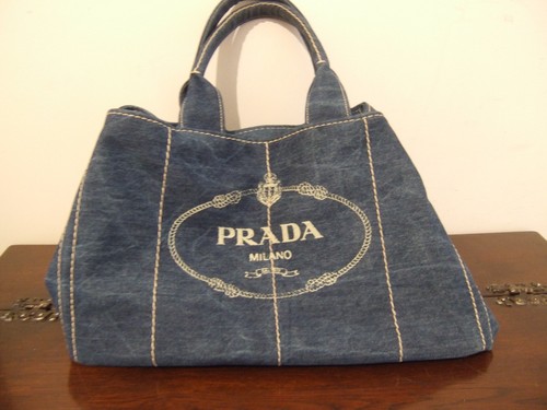 Prada canapa denim - canapa, bag