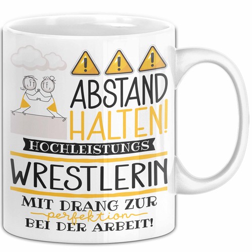 Wrestlerin tasse geschenk - tasse,