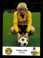 Wolfgang Vöge Autogrammkarte