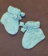 Socken Babysocken, Babyschuhe, handgestrickt, Erstlingsausstattung