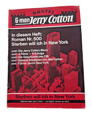 Jerry cotton jubiläumsband - cotton,