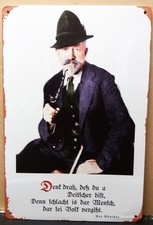 Blechschild "Anton Günther"