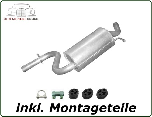 Mittelschalldämpfer für - , vw