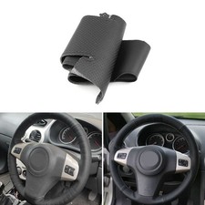 Schwarz Lenkrad Leder