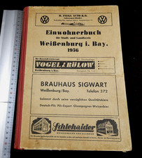Einwohnerbuch für Stadt- und