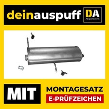 Endschalldämpfer für Peugeot