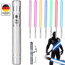 77cm Laserschwert Star Wars Lichtschwert Schwert mit Licht Sound RGB