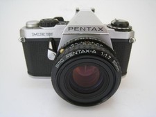 Pentax ME super, Spiegelreflexkamera, Fotoapparat, alte Kamera